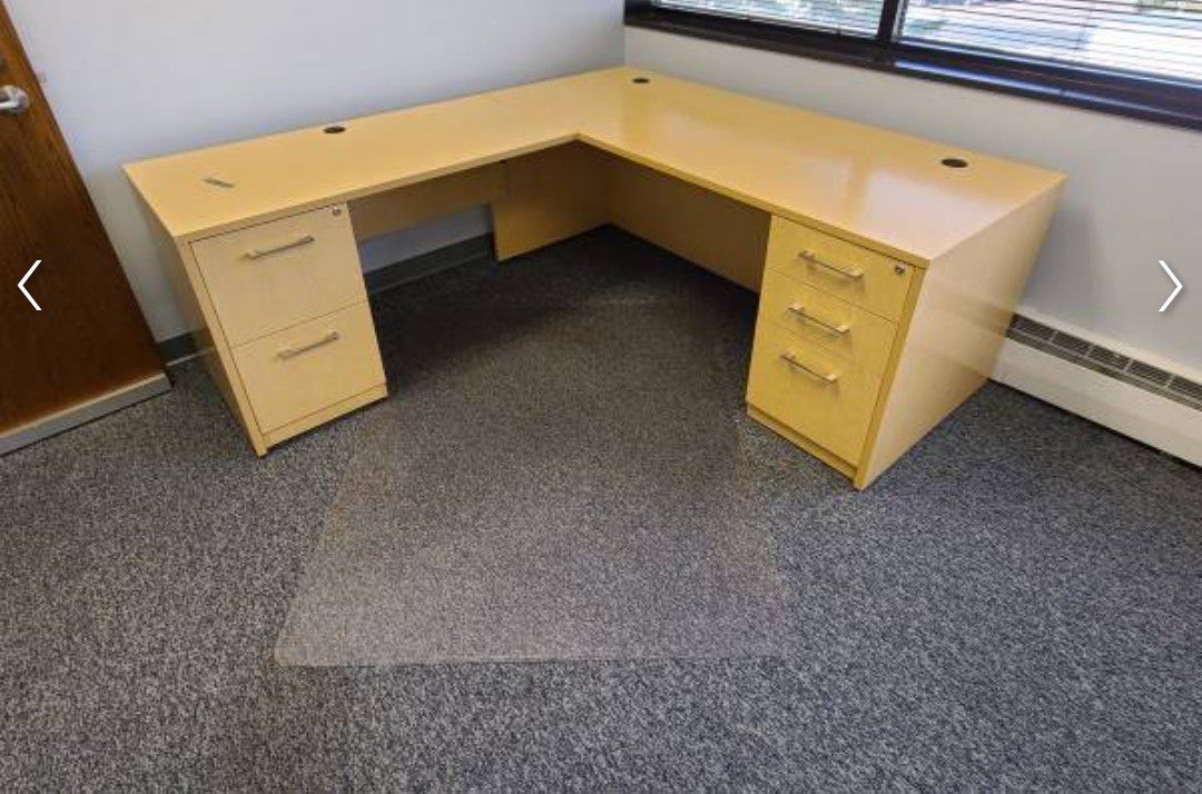 8 Trendway L Shaped Desks Left Or Right Handed