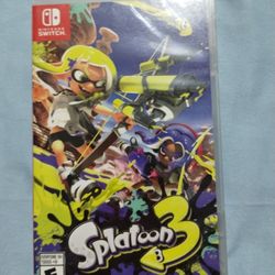Splatoon 3 Nintendo Switch 