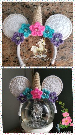 Minnie Crochet headband
