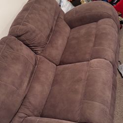 love seat and couch set