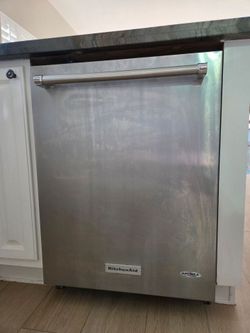 KitchenAid dishwasher stainless steel