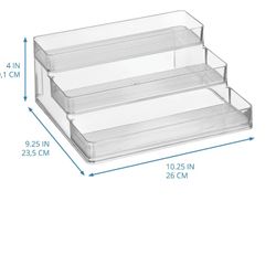 3 tier shelf organizer 10x9” Kitchen Or Cosmetic 