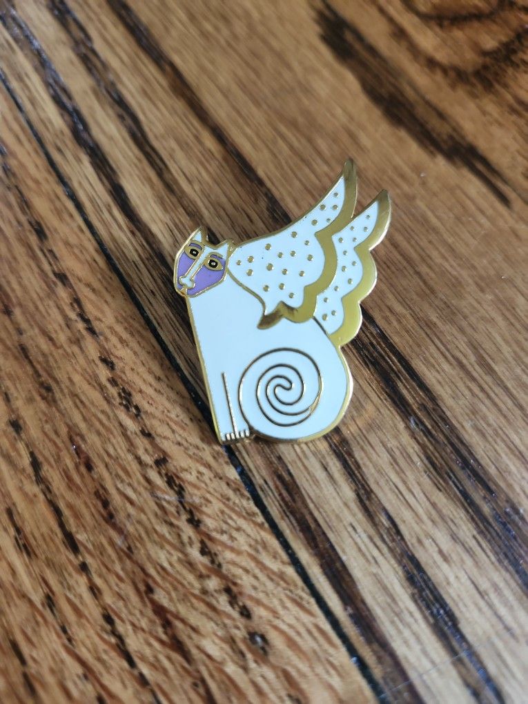 Laurel Burch Cat Goddess Broch Like NEW