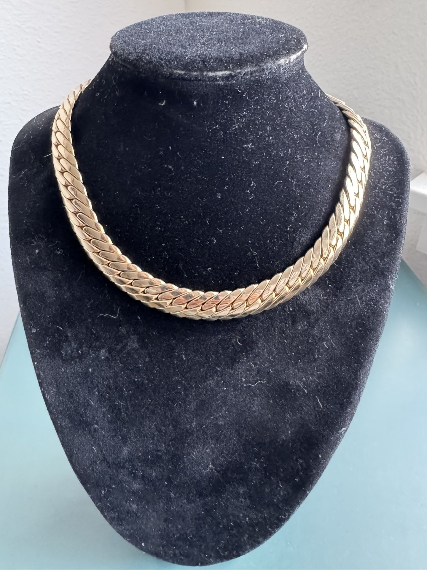 Gold Plated Choker 