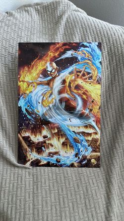 Avatar Aang Fan Art Print Poster