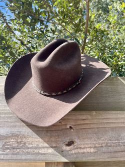 Justin Cowboy / Cowgirl Hat - Plains Wool Felt