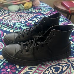 black converse