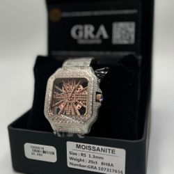 Moissanite Watch 