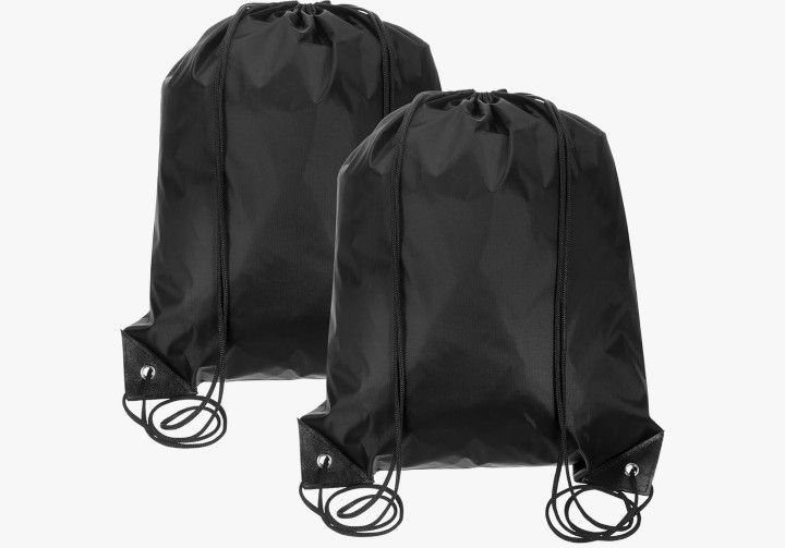 🔥PATIKIL Drawstring Backpack Bags 6-Pack Sports Cinch Sack Gym Travel Yoga Beach🔥