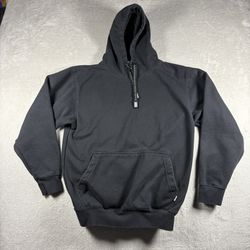 Pro Club Men's Size Small Faded Black Heavyweight Pullover Hoodie Y2K Baggy