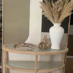 Rustic Boho Console Table 