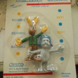 Rocky & Bullwinkle Figurines