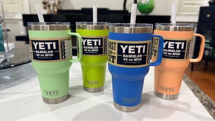 YETI Rambler 35 oz Mug with Straw Lid