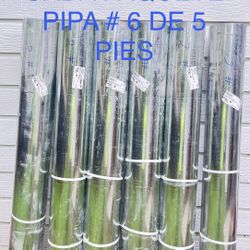 $ 60 PRECIO FIJO CADA PAQUETE PIPA MUMERO 6 Y TENGO UNA DE 9 IGUAL EL PRECIO TODO ES NUEVO 