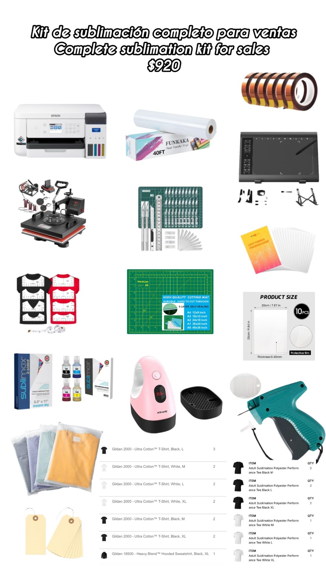 Kit De Sublimación