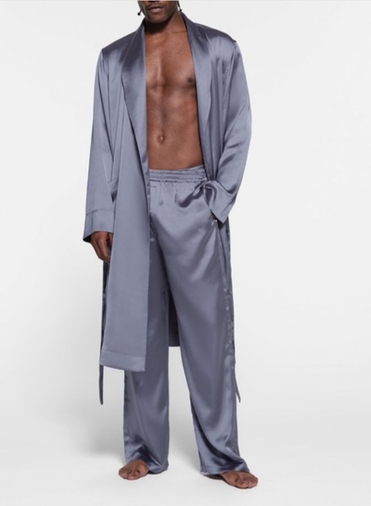New Skims Sateen robe