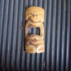 Tiki Wooden Carved Mask