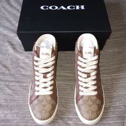 Coach Clip High Top Sneaker