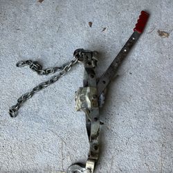 Come Along Winch Hoist w/ Hook & Chain