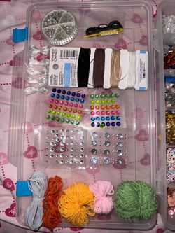 Fun combo bracelet/ crochet set