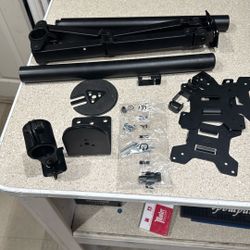 Triple Monitor Stand For Desk