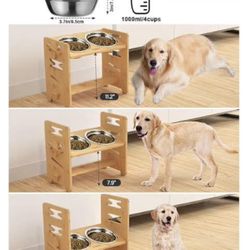 Vantic elevated bowl for small to medium pets