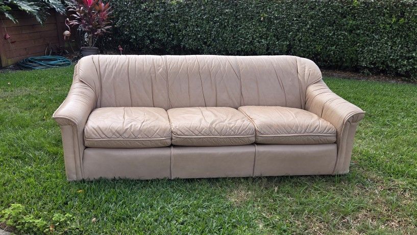 FREE Sofa - Leather Sofa