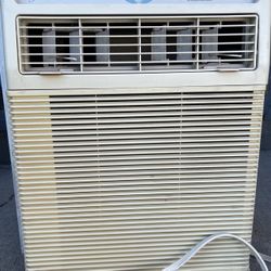 Window Air conditioner Vertical : Whirlpool Sliding Casement Vertical Air conditioner 10000 BTU working and in great-conditio  W 14.5” H 20.5” D 24”  
