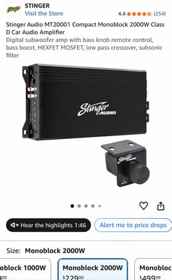 2K subwoofer amp