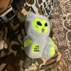 Rip N Dip Alien Plush Keychain