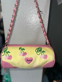 Juicy Couture heritage cherry barrel bag (Yellow)
