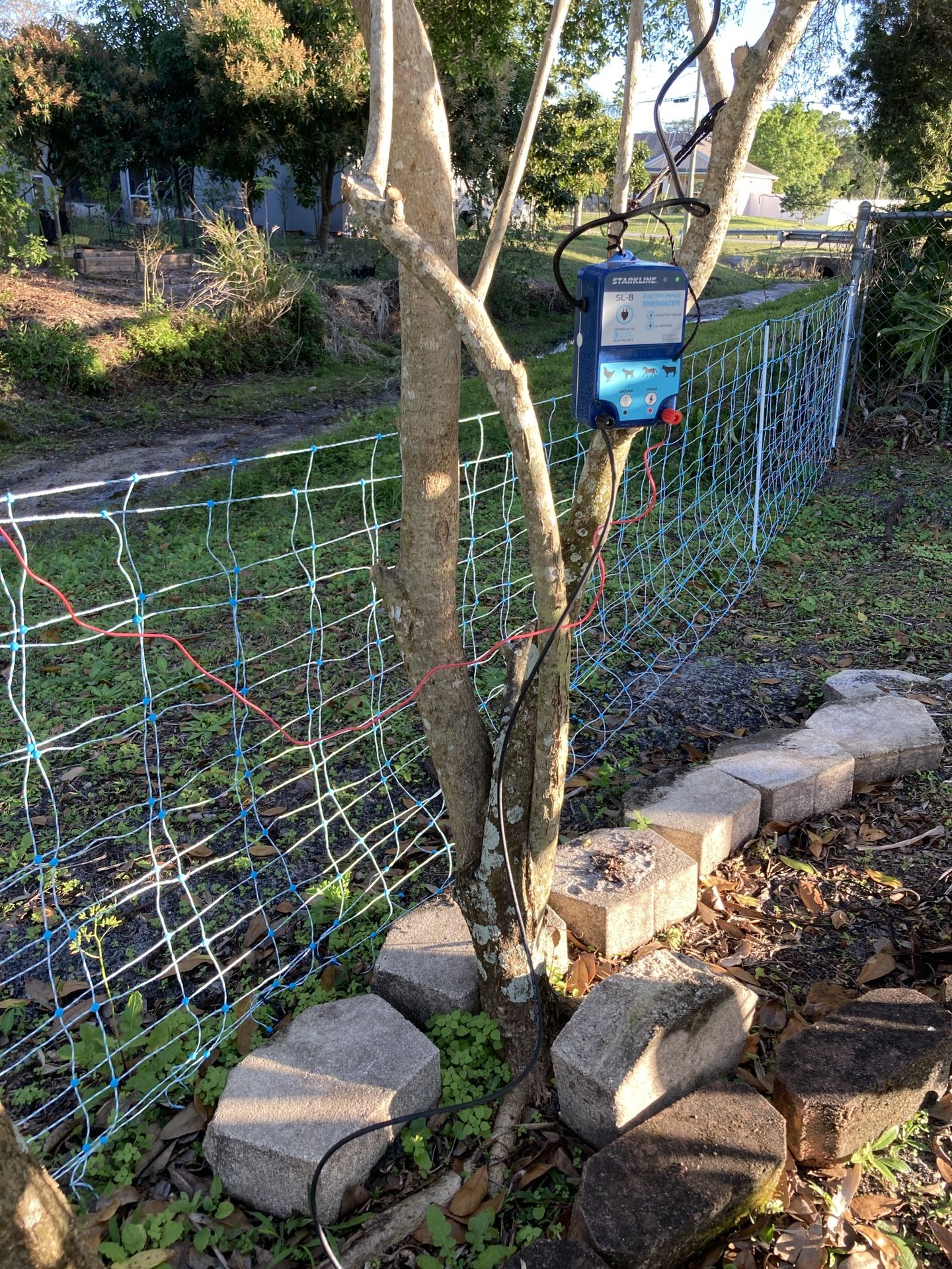 Electric Mesh Fence