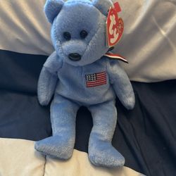 TY Beanie Baby - AMERICA The Bear
