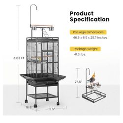 72 Inch Bird Cage