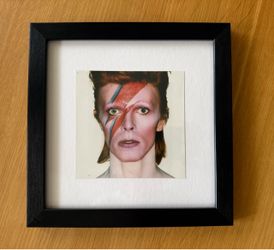 David Bowie framed picture