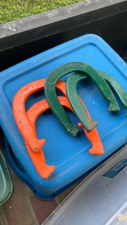 Vintage horseshoes