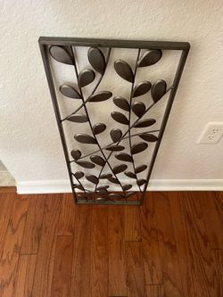 Metal Leaf Wall Art