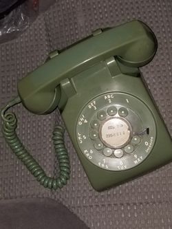 vintage rotary phone
