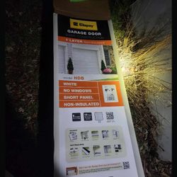 8x7 Non Insulated Garage Door