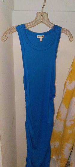 Blue dress