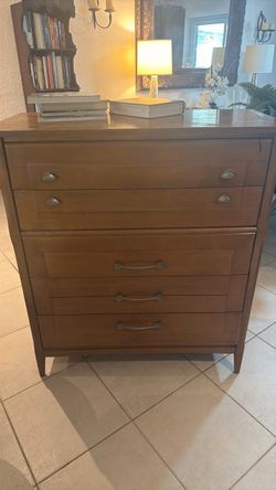 MCM Drexel Profile Dresser & Nightstand Set (John Van Koert)