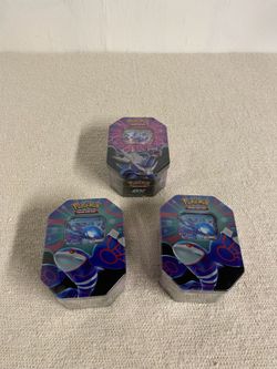 Pokémon Kyogre ex & Dialga ex Tins Brand New Sealed Lot of 3
