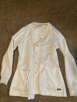 White Scrub Coat