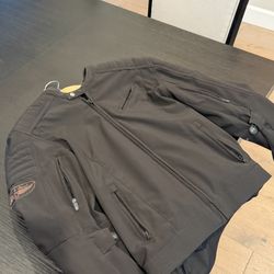 Large Padded Motorcycle Men’s Jacket 