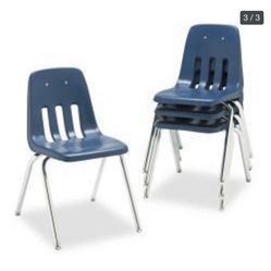 Vintage Virco Stackable Chairs