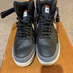 Nike Air Force 1 High Under Construction Black Men’s Size 13
