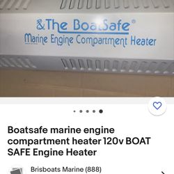 Boat Safe Marine Heater 