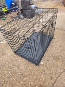 The price is firm.. large dog crate