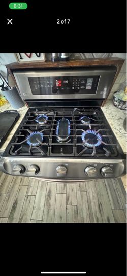 LG gas stove