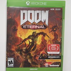 Doom Eternal Video Game for Xbox One - Comes W/ Skin for Xbox One Controller